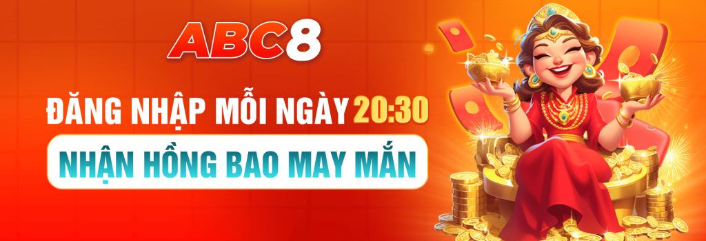 Thưởng đăng nhập ABC8